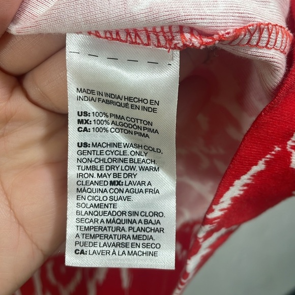 Plus size Chico’s Pima Everyday Paisley Elbow Tee size 4 - Picture 4 of 6